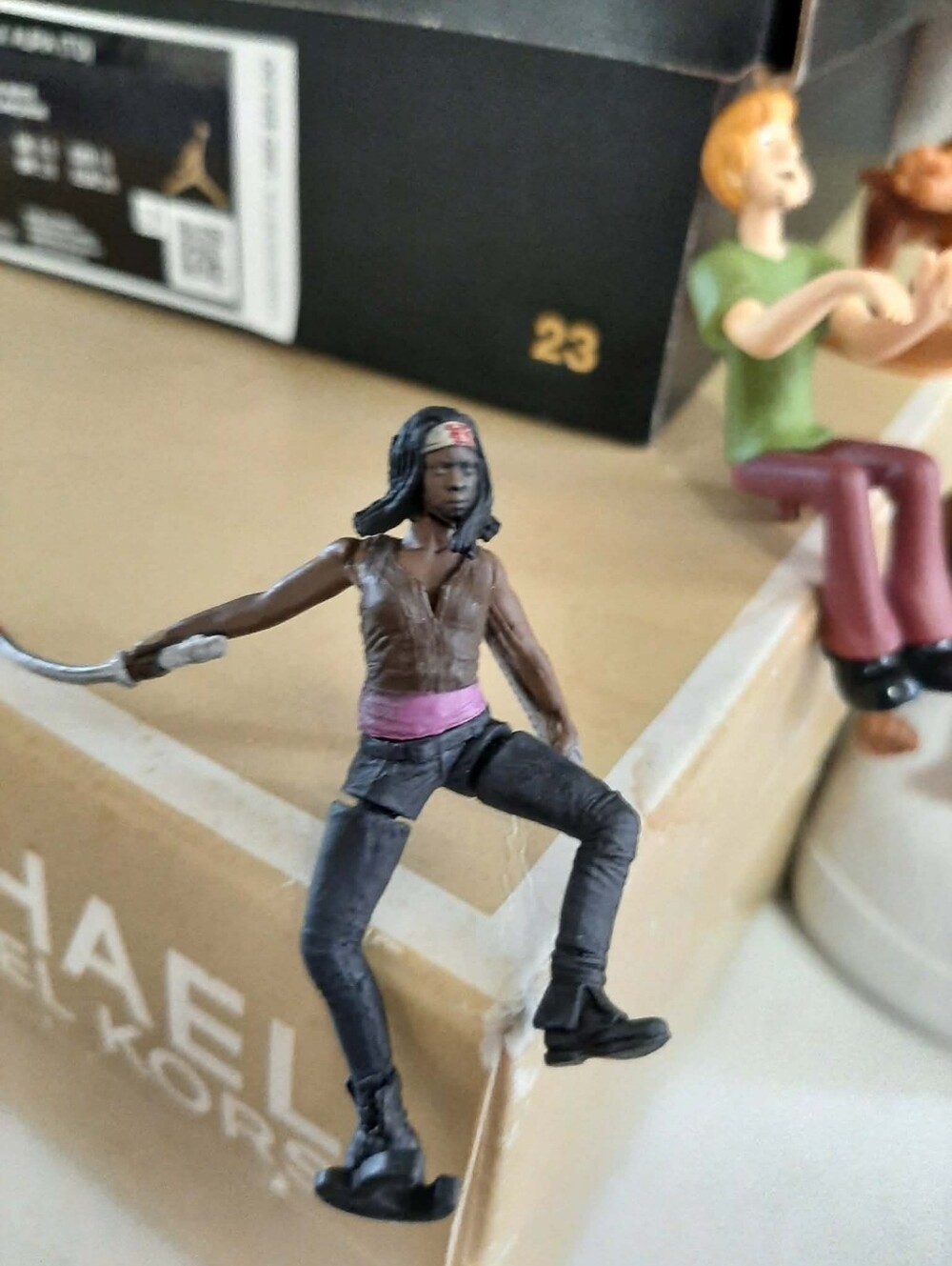 MCFARLANE TOYS AMC's The Walking Dead Building Set Series 1 "Michonne" Figure